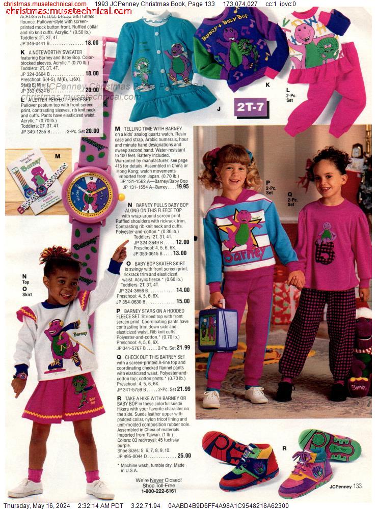 1993 JCPenney Christmas Book, Page 133
