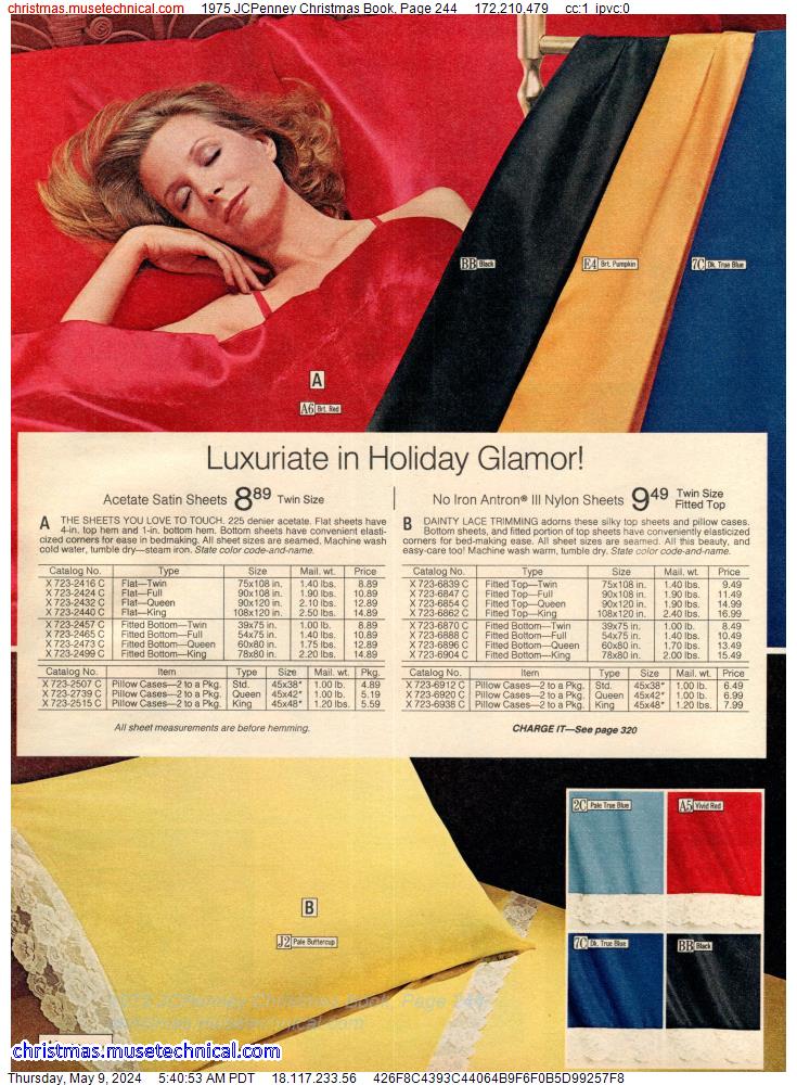 1975 JCPenney Christmas Book, Page 244