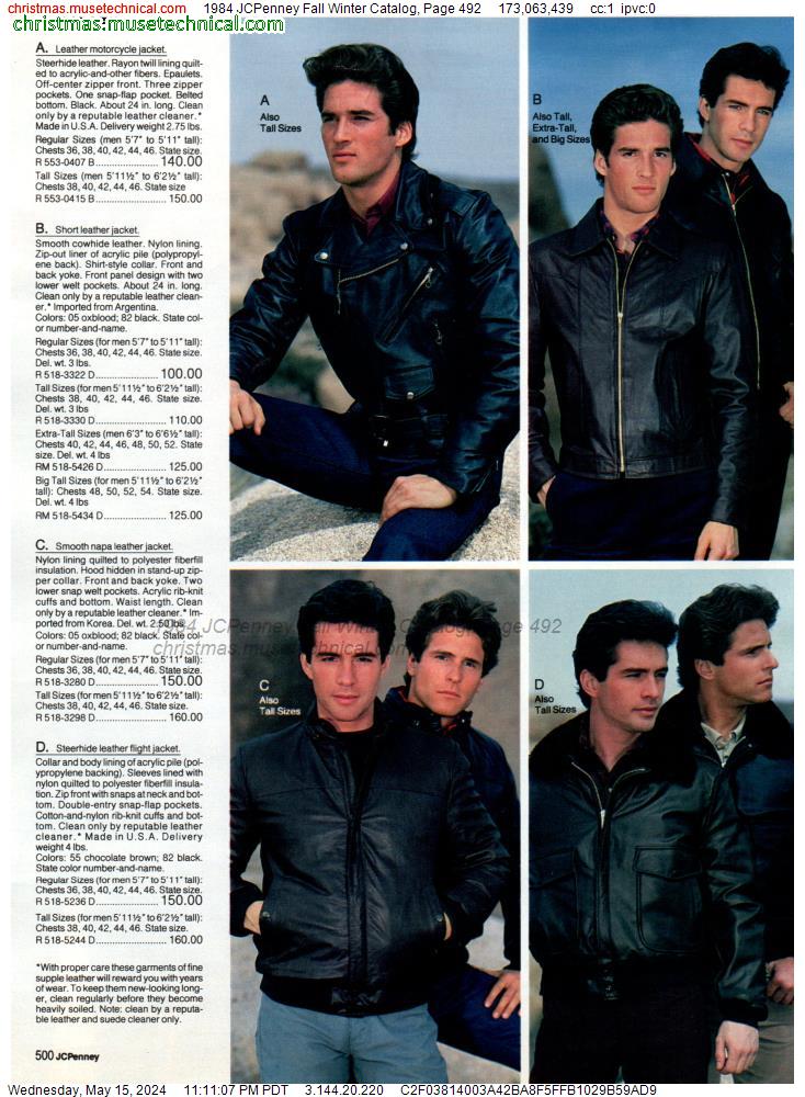 1984 JCPenney Fall Winter Catalog, Page 492
