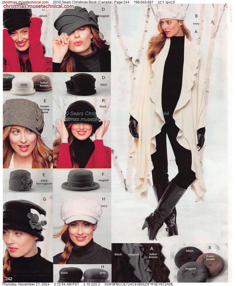 2010 Sears Christmas Book (Canada), Page 244