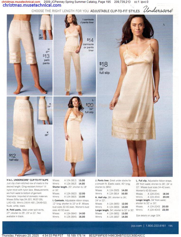 2009 JCPenney Spring Summer Catalog, Page 195