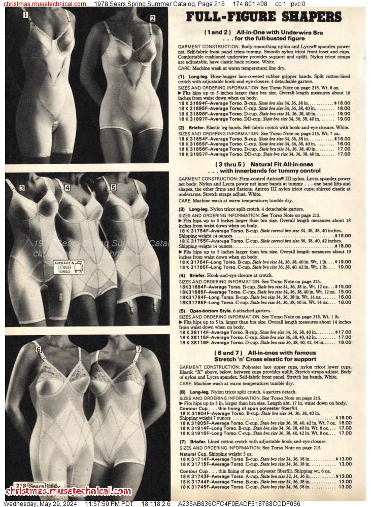 1978 Sears Spring Summer Catalog, Page 218