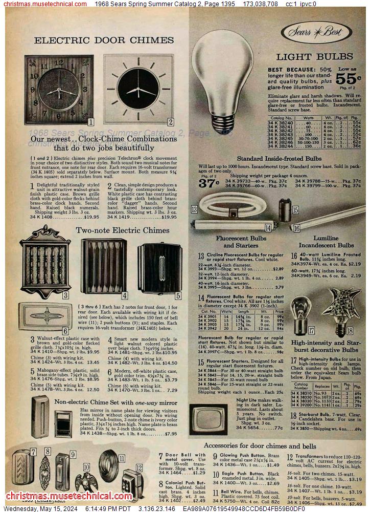 1968 Sears Spring Summer Catalog 2, Page 1395