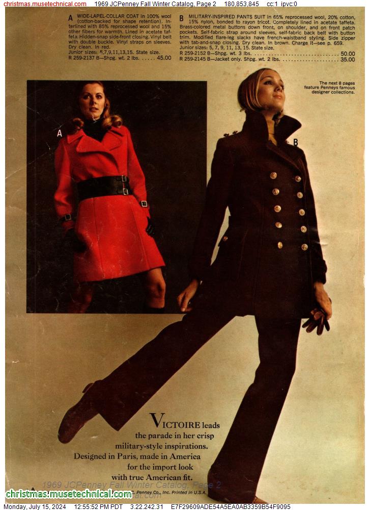 1969 JCPenney Fall Winter Catalog, Page 2