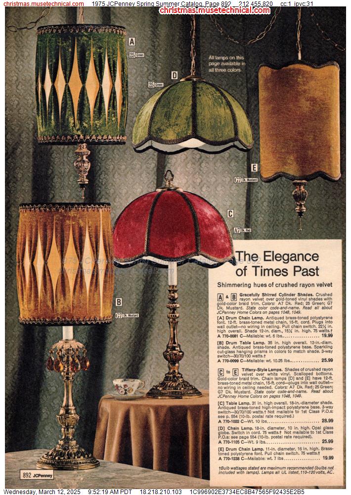 1975 JCPenney Spring Summer Catalog, Page 892