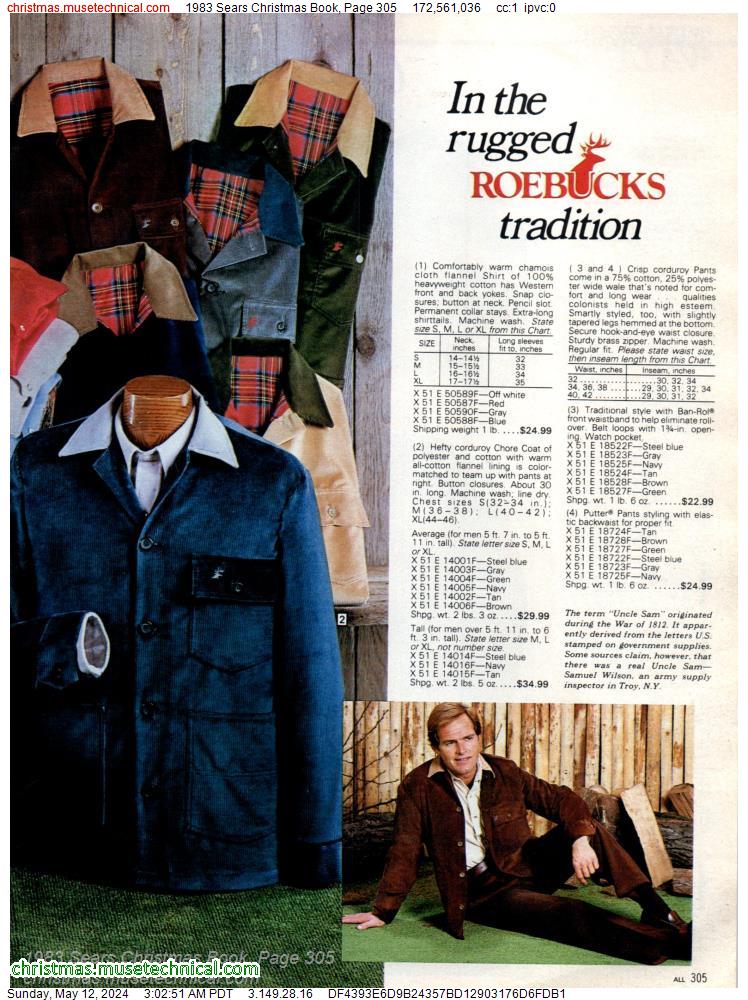 1983 Sears Christmas Book, Page 305
