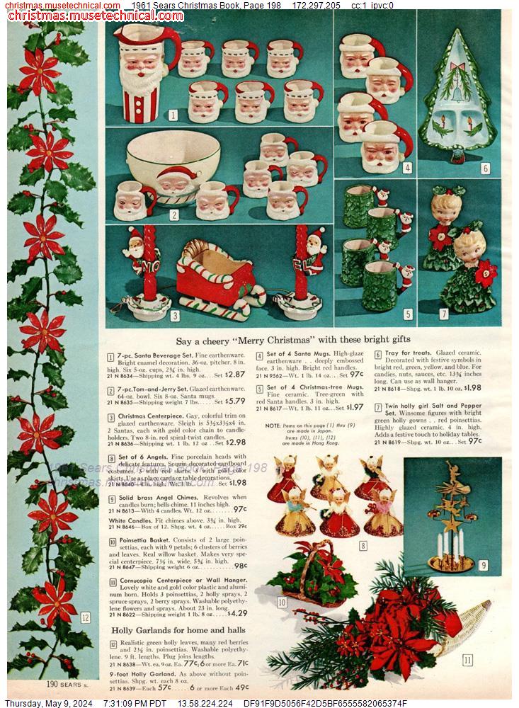 1961 Sears Christmas Book, Page 198