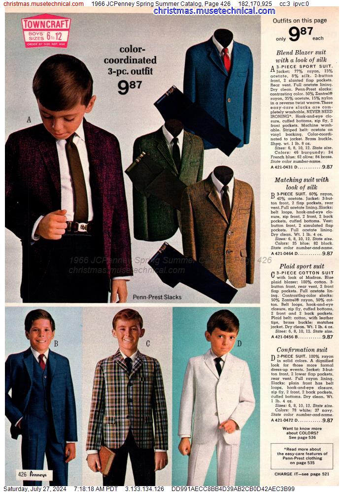 1966 JCPenney Spring Summer Catalog, Page 426