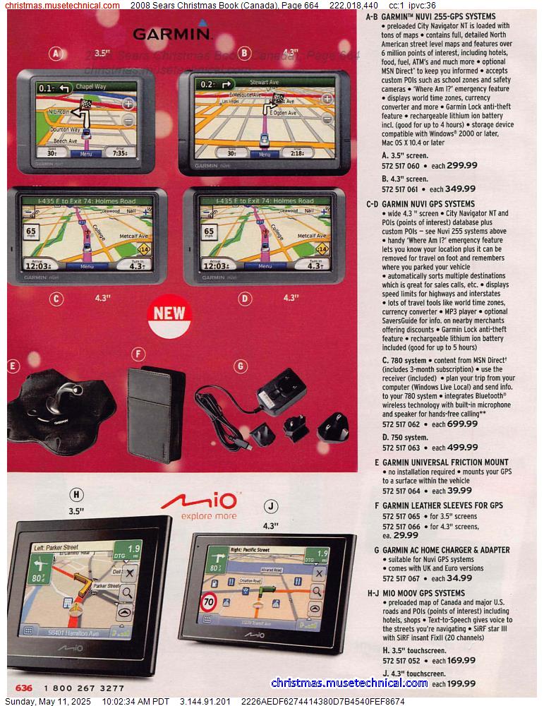 2008 Sears Christmas Book (Canada), Page 664
