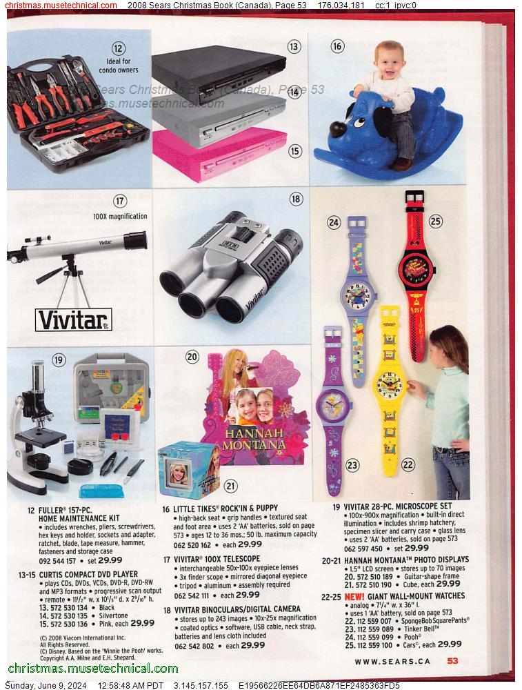 2008 Sears Christmas Book (Canada), Page 53