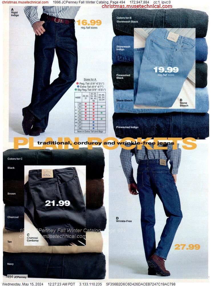 1996 JCPenney Fall Winter Catalog, Page 494