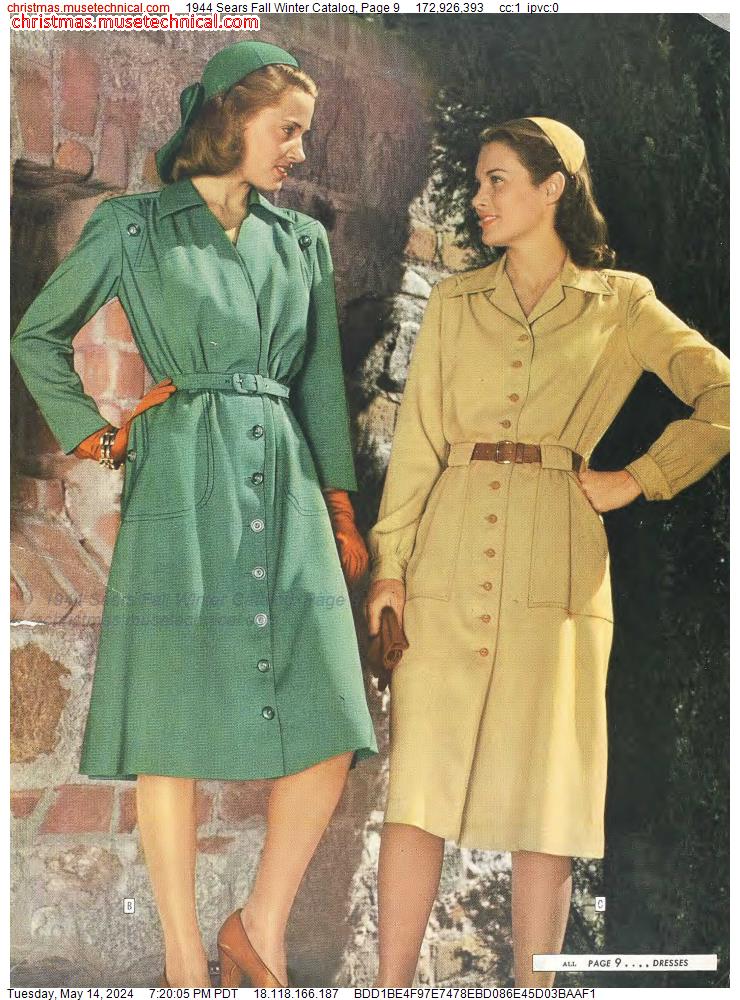 1944 Sears Fall Winter Catalog, Page 9