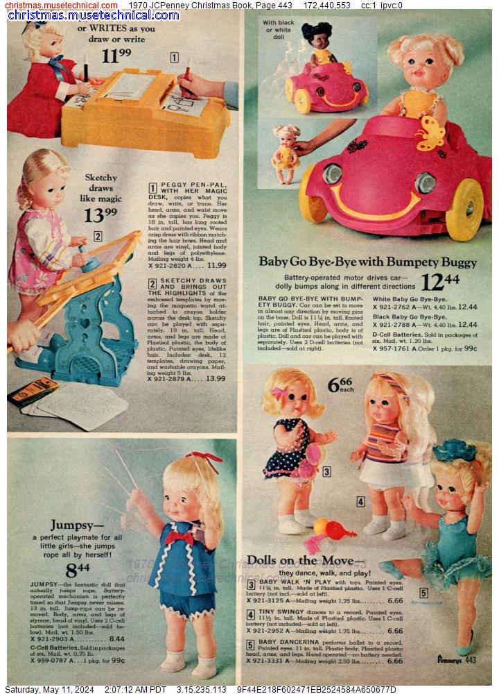 1970 JCPenney Christmas Book, Page 443