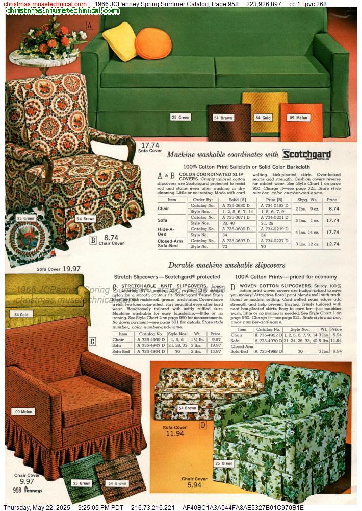 1966 JCPenney Spring Summer Catalog, Page 958