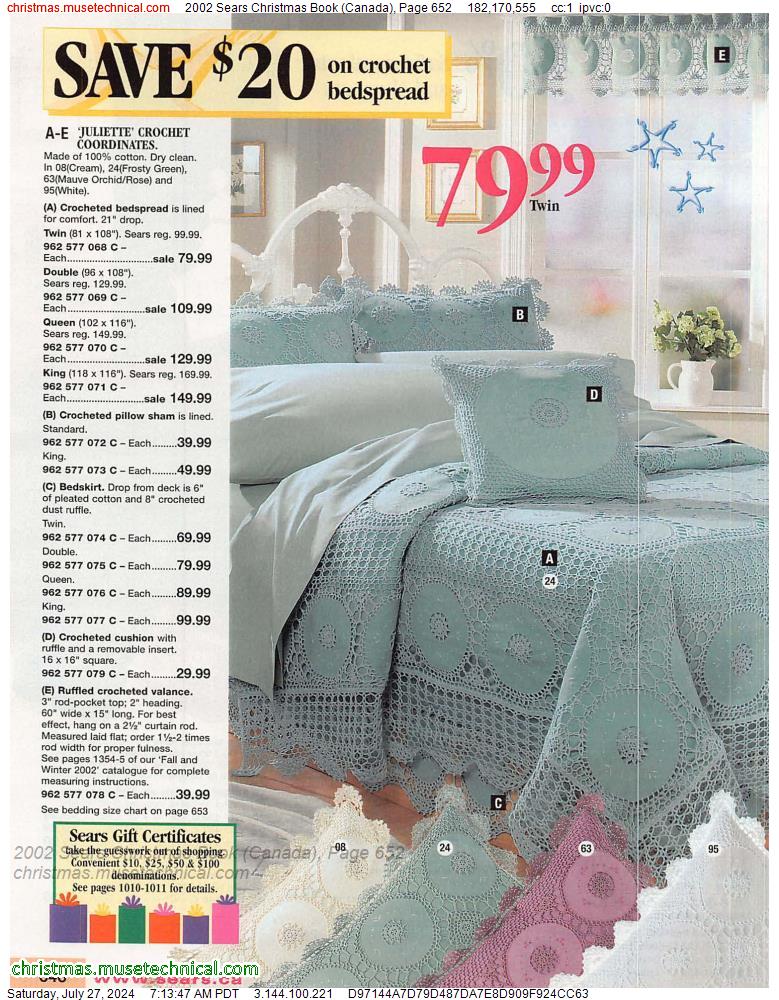 2002 Sears Christmas Book (Canada), Page 652