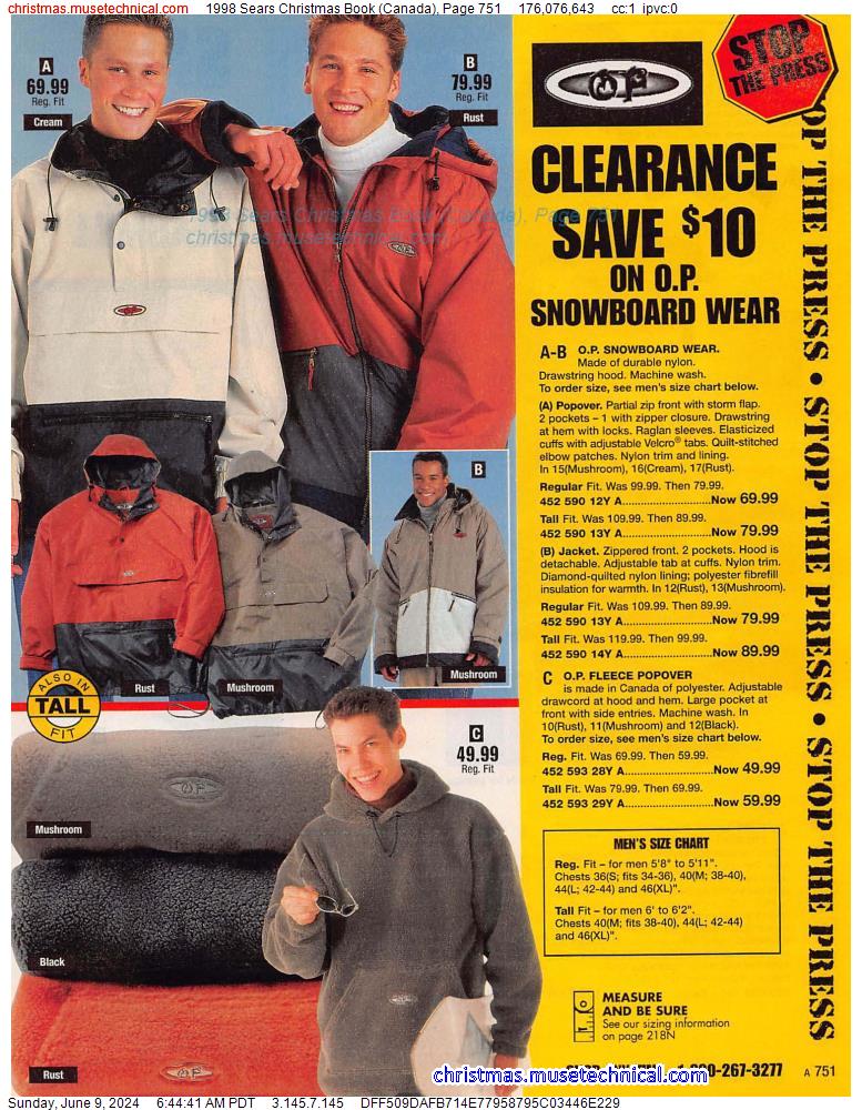 1998 Sears Christmas Book (Canada), Page 751