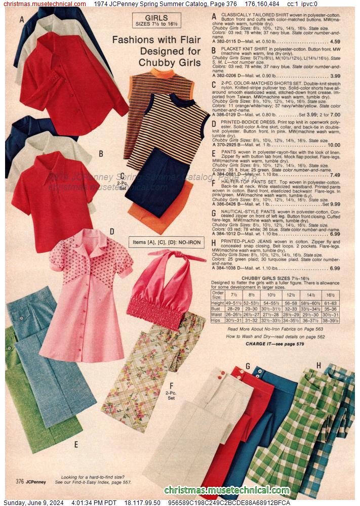 1974 JCPenney Spring Summer Catalog, Page 376
