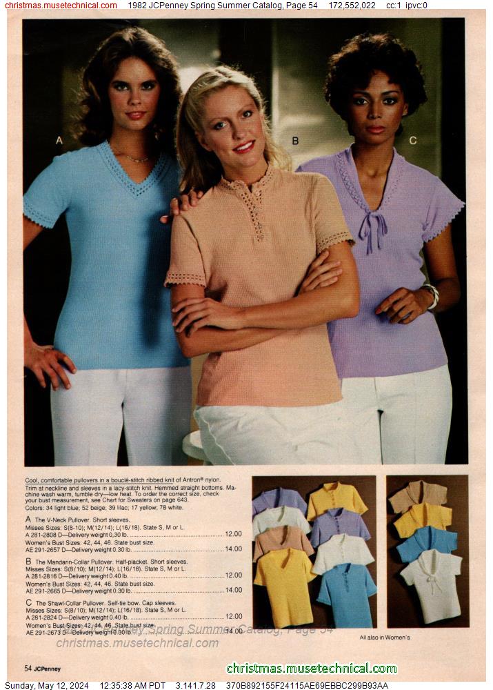 1982 JCPenney Spring Summer Catalog, Page 54