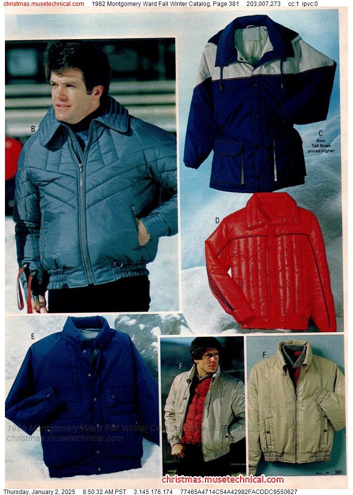 1982 Montgomery Ward Fall Winter Catalog, Page 381