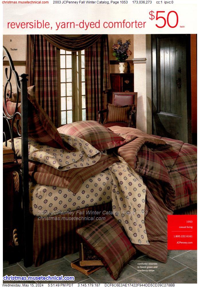 2003 JCPenney Fall Winter Catalog, Page 1053