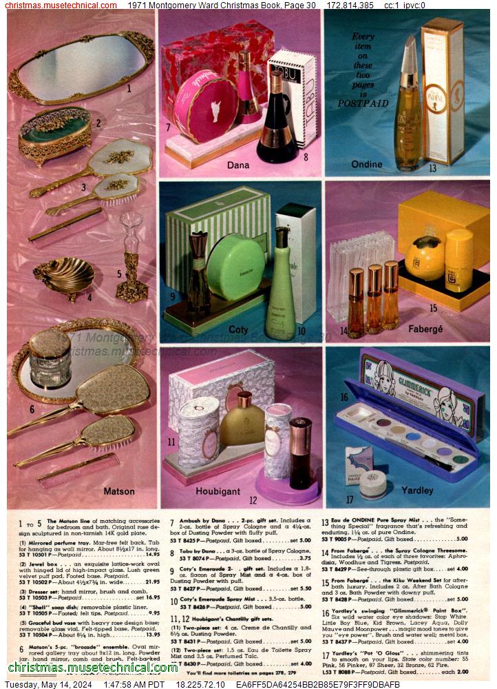 1971 Montgomery Ward Christmas Book, Page 30