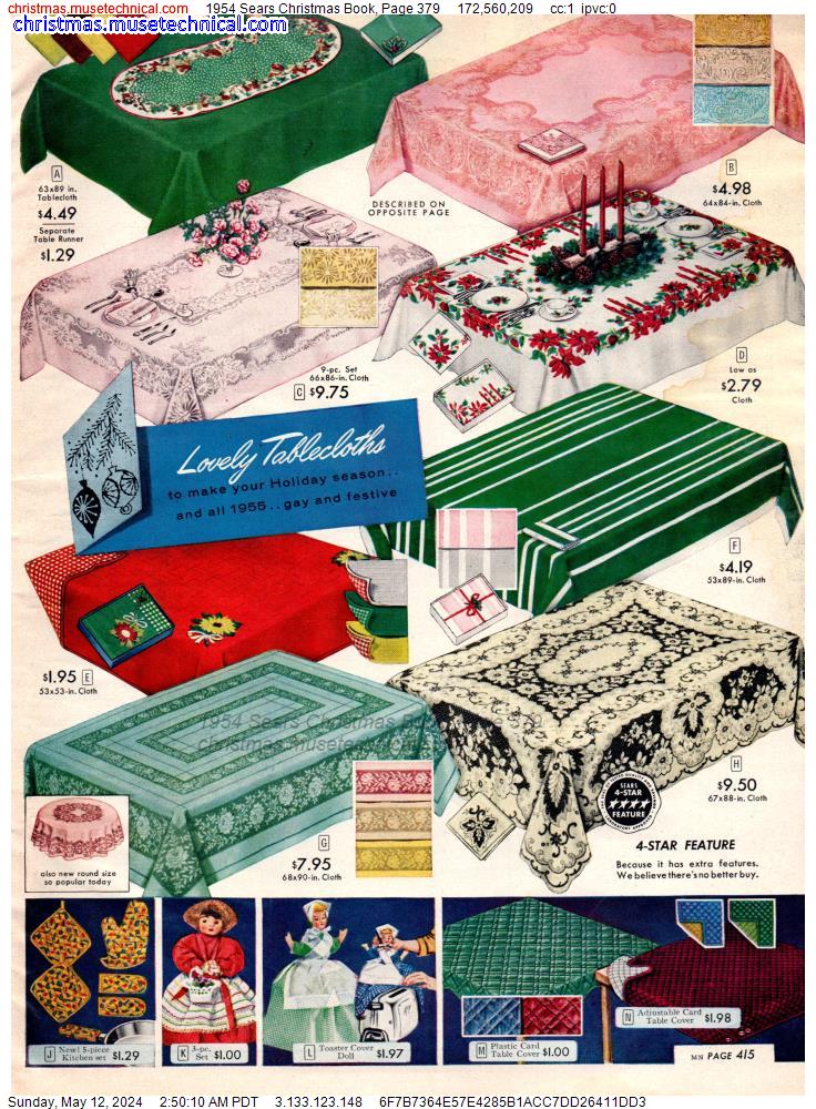 1954 Sears Christmas Book, Page 379