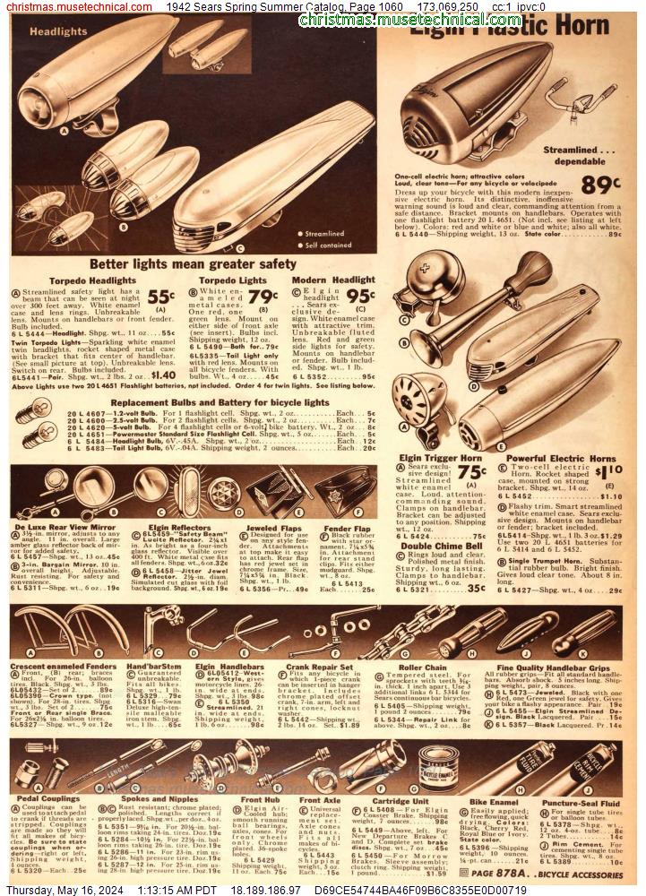 1942 Sears Spring Summer Catalog, Page 1060