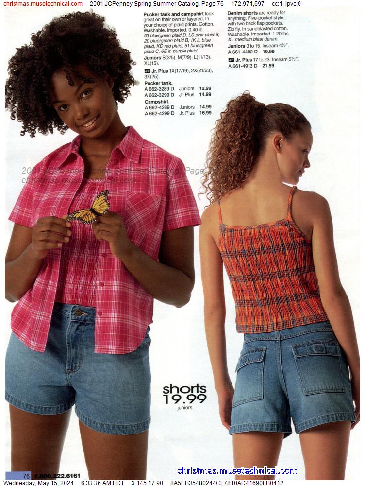 2001 JCPenney Spring Summer Catalog, Page 76