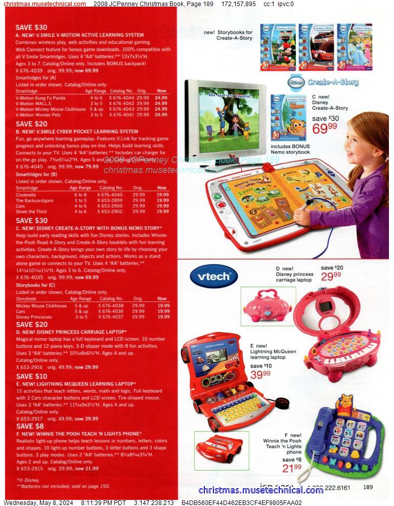 2008 JCPenney Christmas Book, Page 189