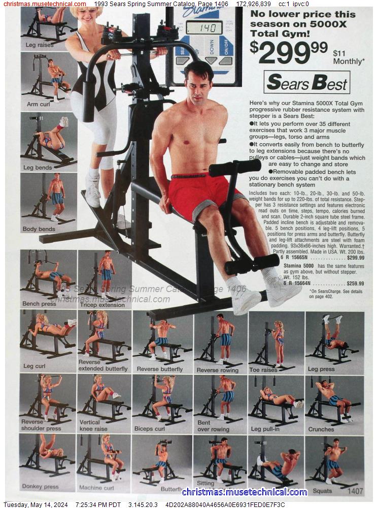 1993 Sears Spring Summer Catalog, Page 1406