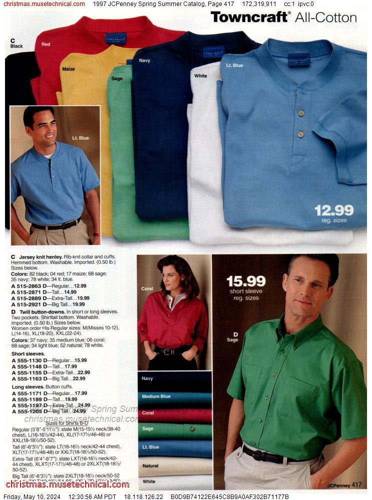 1997 JCPenney Spring Summer Catalog, Page 417