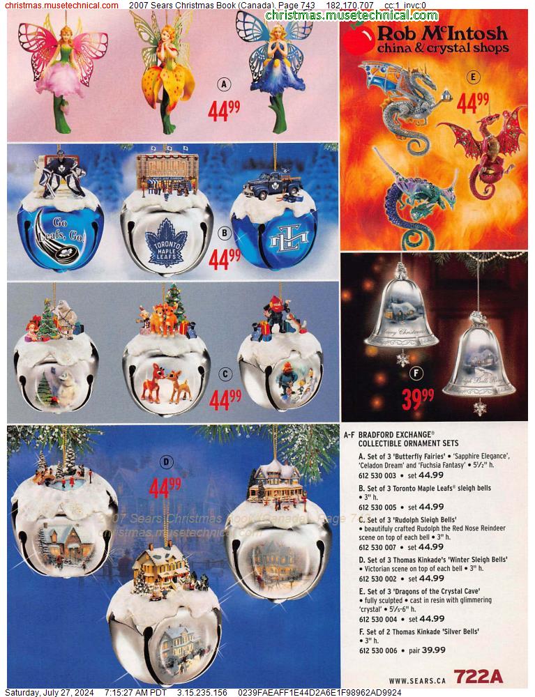 2007 Sears Christmas Book (Canada), Page 743