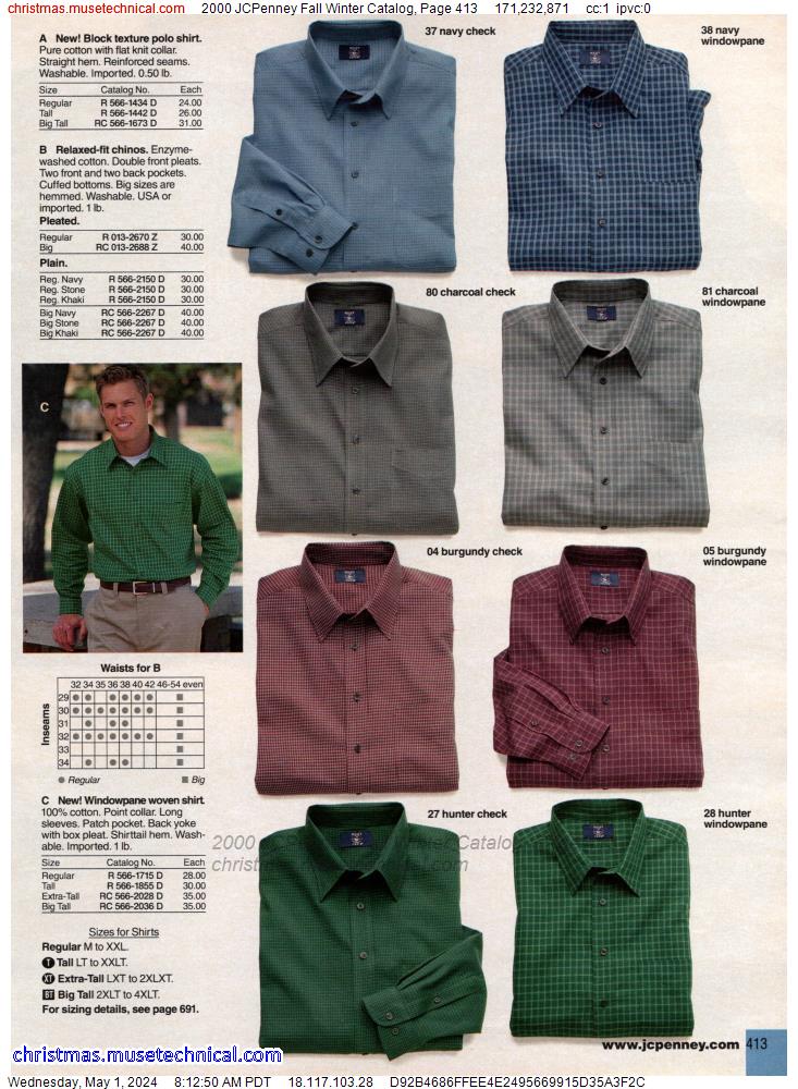 2000 JCPenney Fall Winter Catalog, Page 413