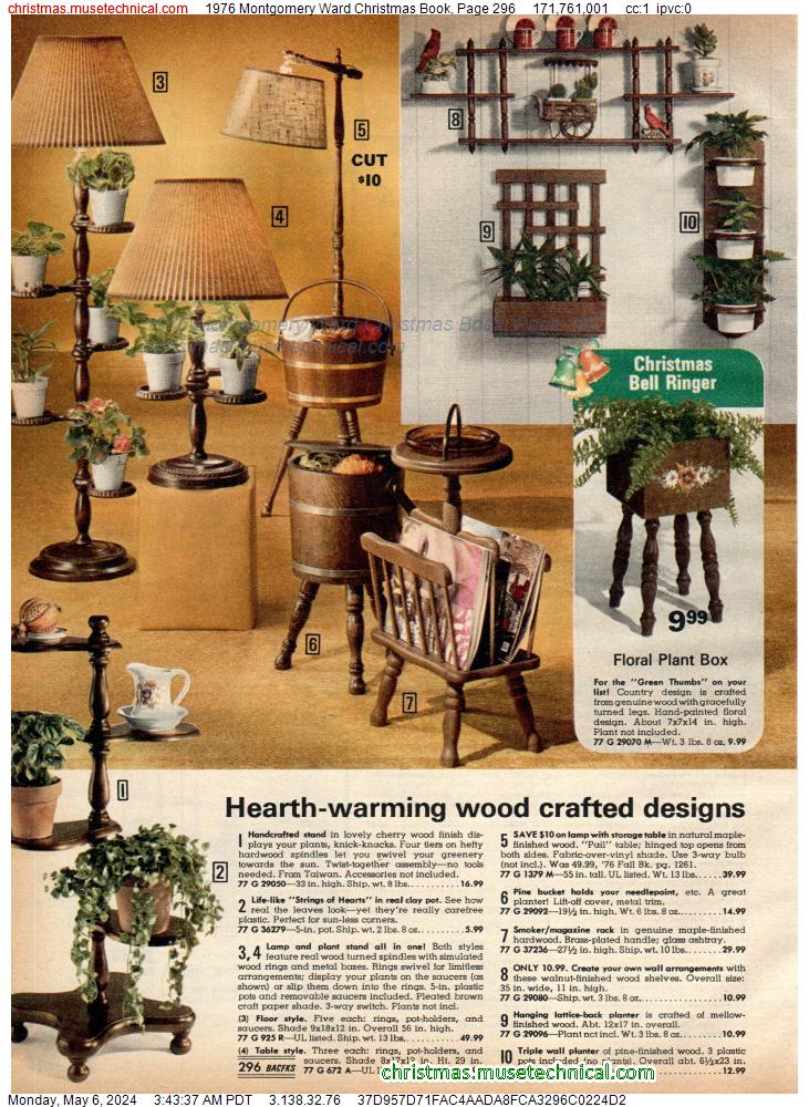 1976 Montgomery Ward Christmas Book, Page 296