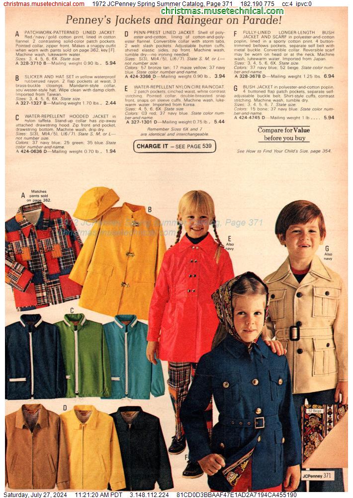 1972 JCPenney Spring Summer Catalog, Page 371