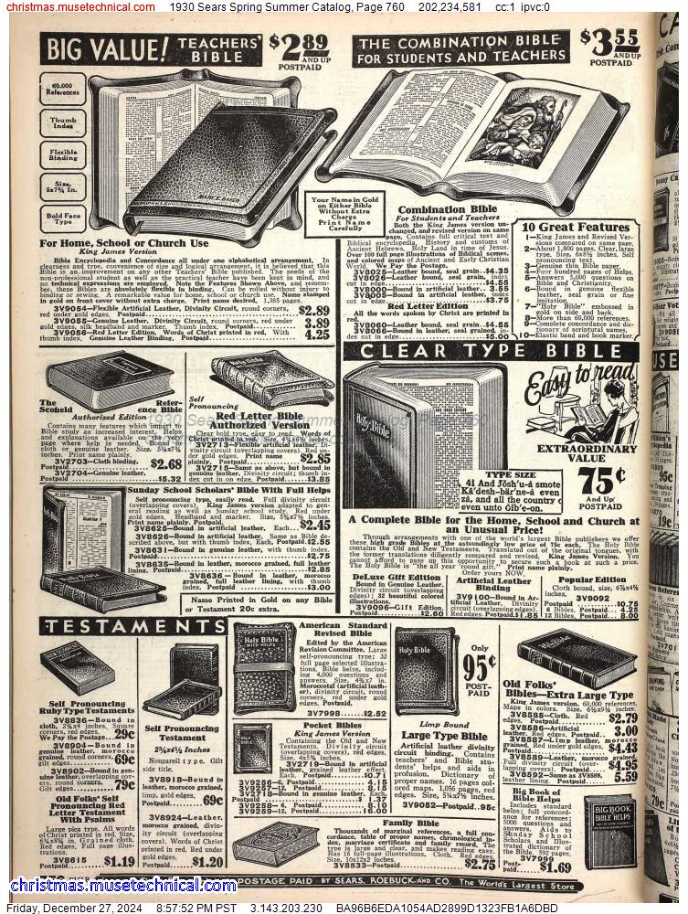 1930 Sears Spring Summer Catalog, Page 760