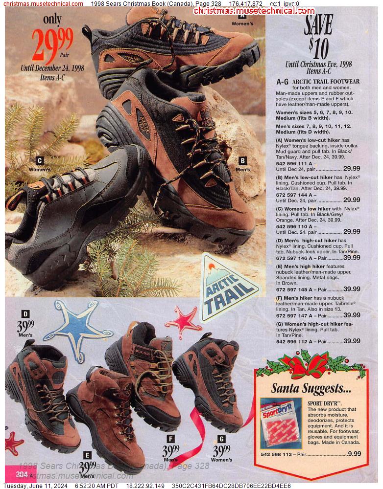 1998 Sears Christmas Book (Canada), Page 328
