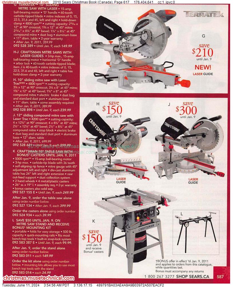 2010 Sears Christmas Book (Canada), Page 617