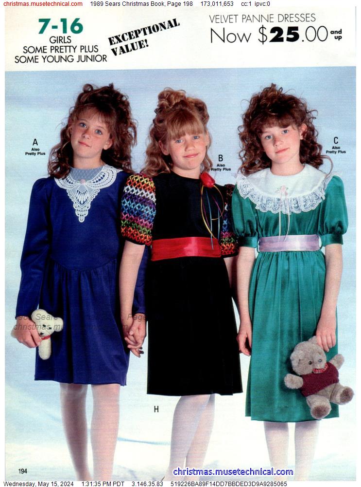 1989 Sears Christmas Book, Page 198