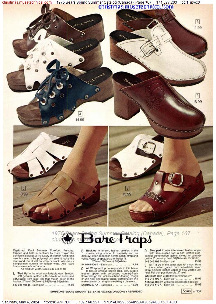 1975 Sears Spring Summer Catalog (Canada), Page 167