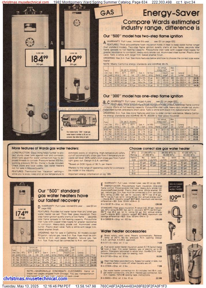 1982 Montgomery Ward Spring Summer Catalog, Page 634