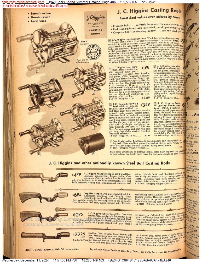 1948 Sears Spring Summer Catalog, Page 486