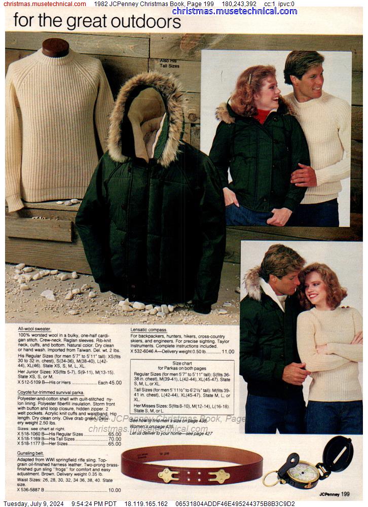 1982 JCPenney Christmas Book, Page 199