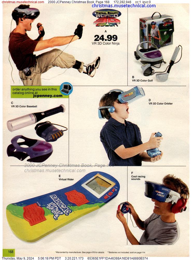 2000 JCPenney Christmas Book, Page 168