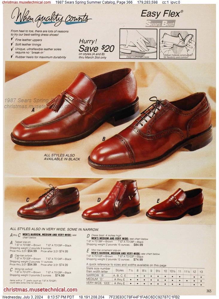 1987 Sears Spring Summer Catalog, Page 366
