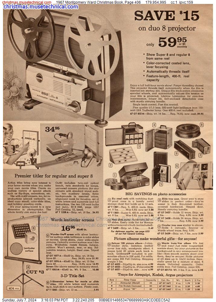 1967 Montgomery Ward Christmas Book, Page 406
