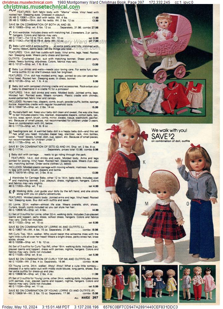 1980 Montgomery Ward Christmas Book, Page 397