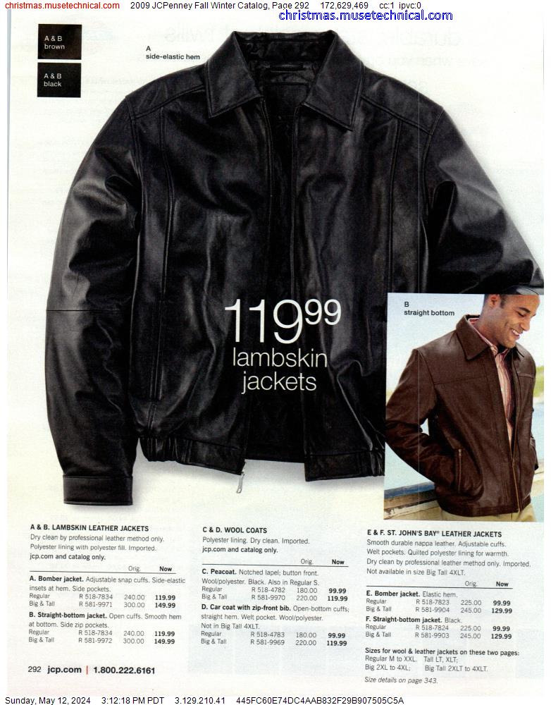 2009 JCPenney Fall Winter Catalog, Page 292