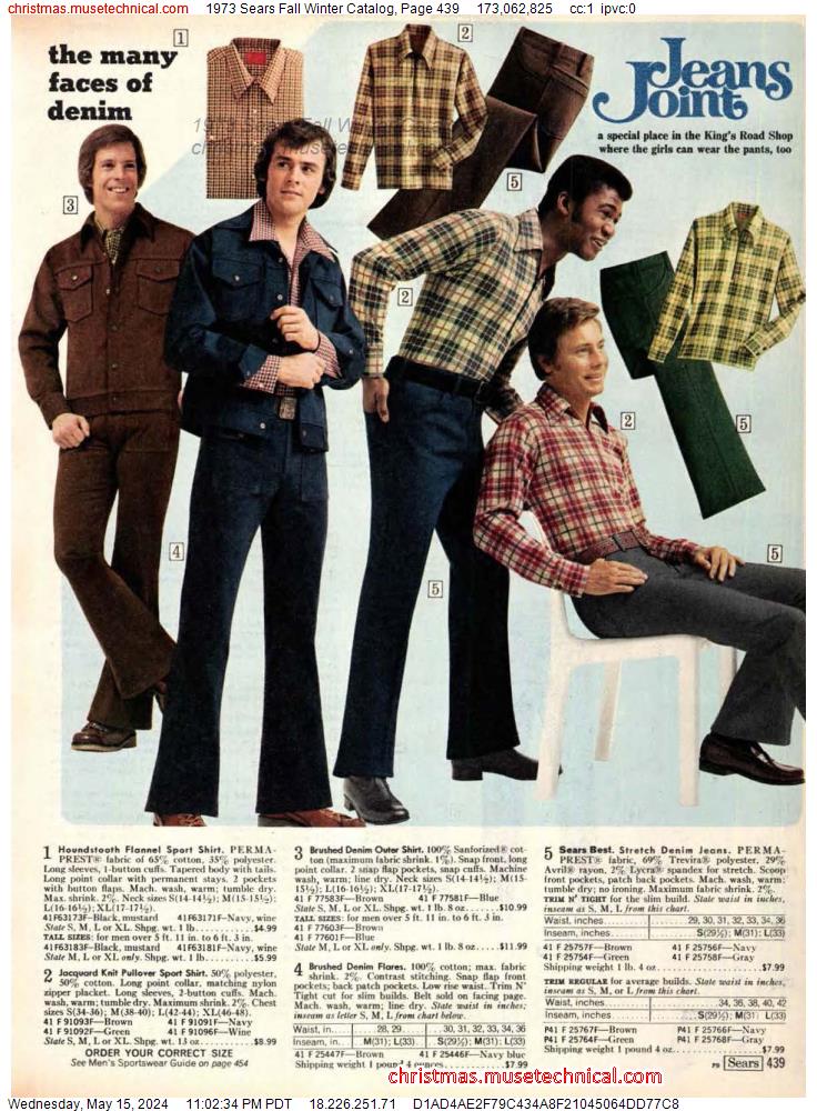 1973 Sears Fall Winter Catalog, Page 439