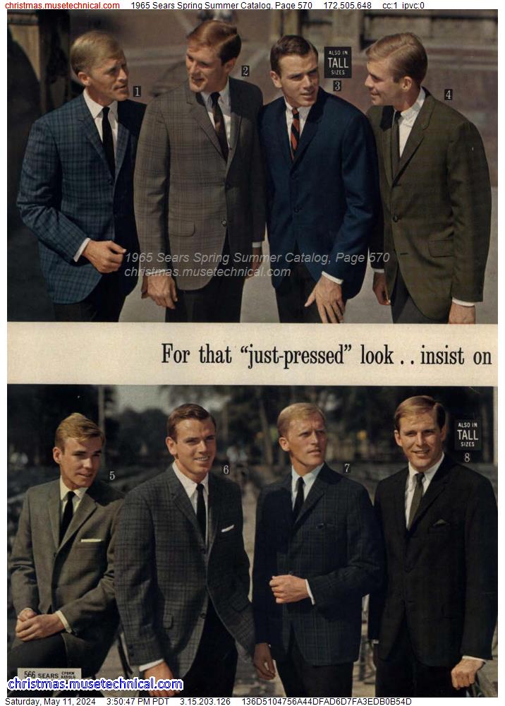 1965 Sears Spring Summer Catalog, Page 570